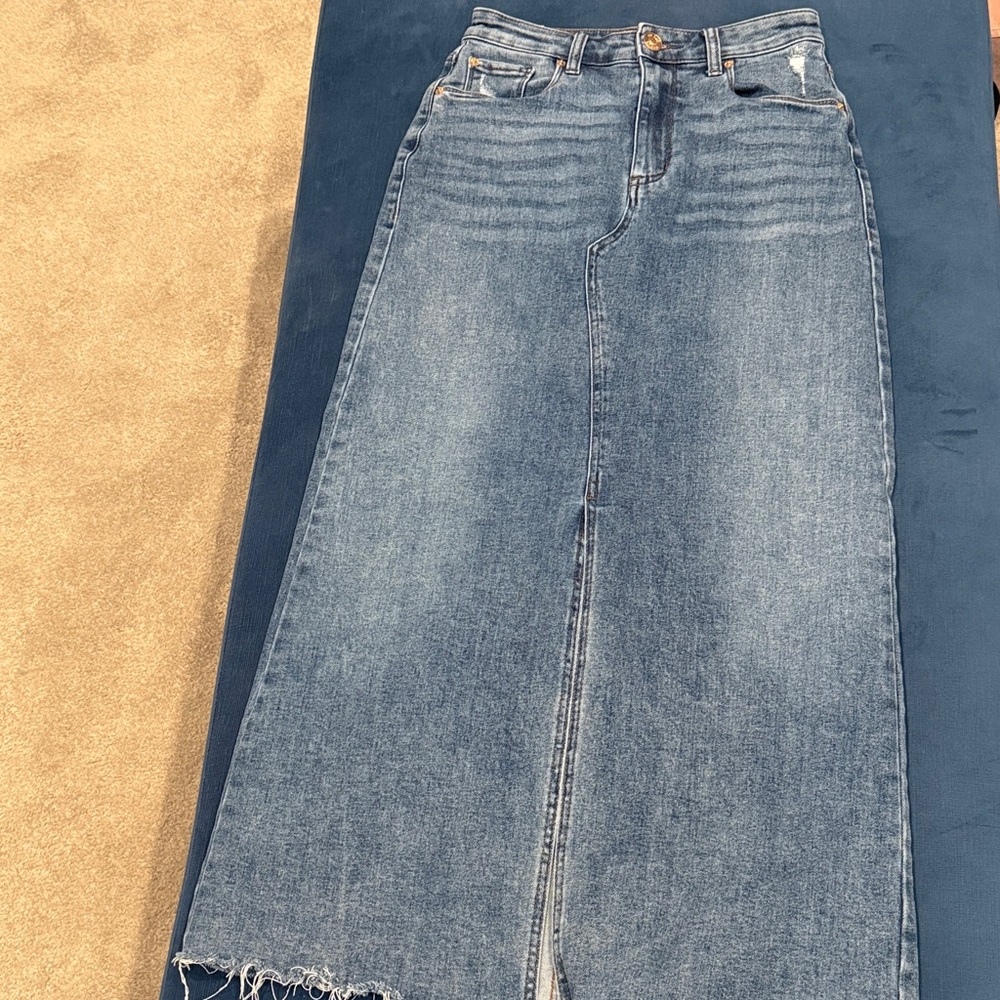 STS Blue Women's Denim Maxi Skirt